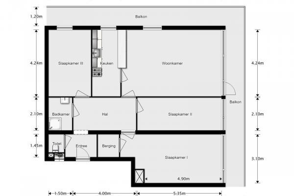 Kamer Van Weerden Poelmanlaan in Utrecht