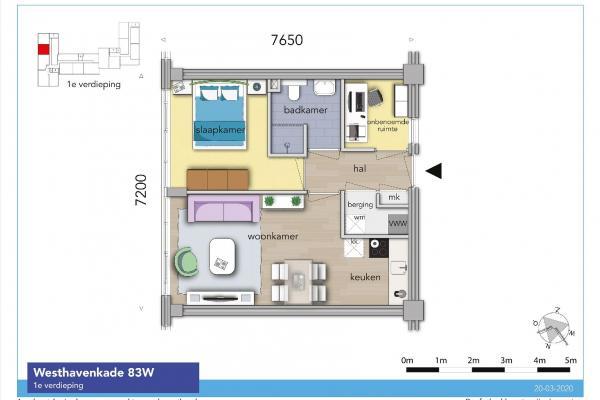 Appartement Westhavenkade in Vlaardingen