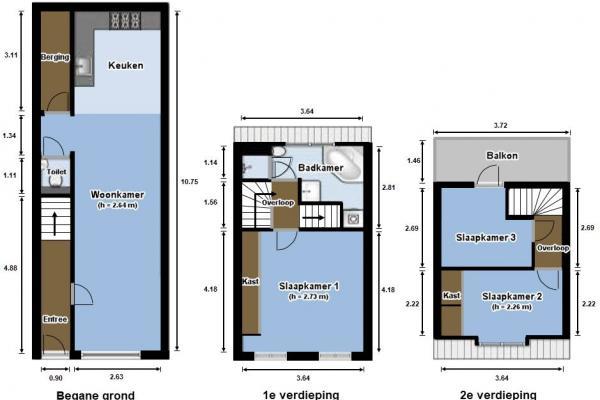 Huis Kweekstraat in Utrecht